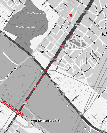 Anfahrt Detail